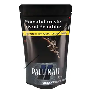 Tutun Pall Mall Extra Cut Black la Pungă 1kg